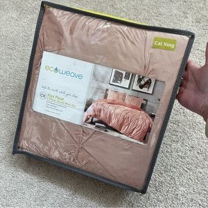 Cal king 3 piece Duvet Mini set NWT